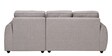 Clement 5 Seater LHS Sectional Sofa in Grey Colour