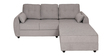 Clement 5 Seater LHS Sectional Sofa in Grey Colour