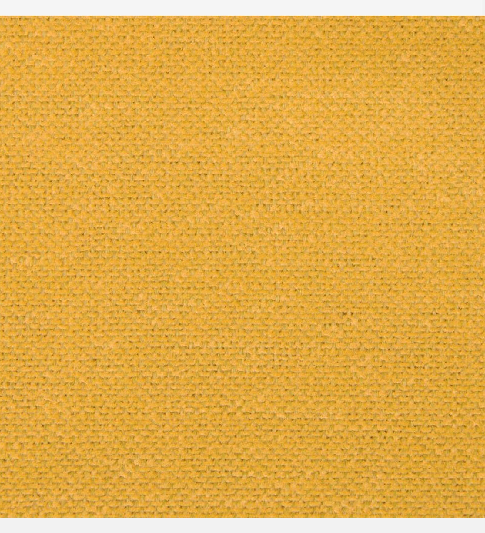 Clarksville Chenille Fabric 1 Seater Sofa In Camel Yellow Colour