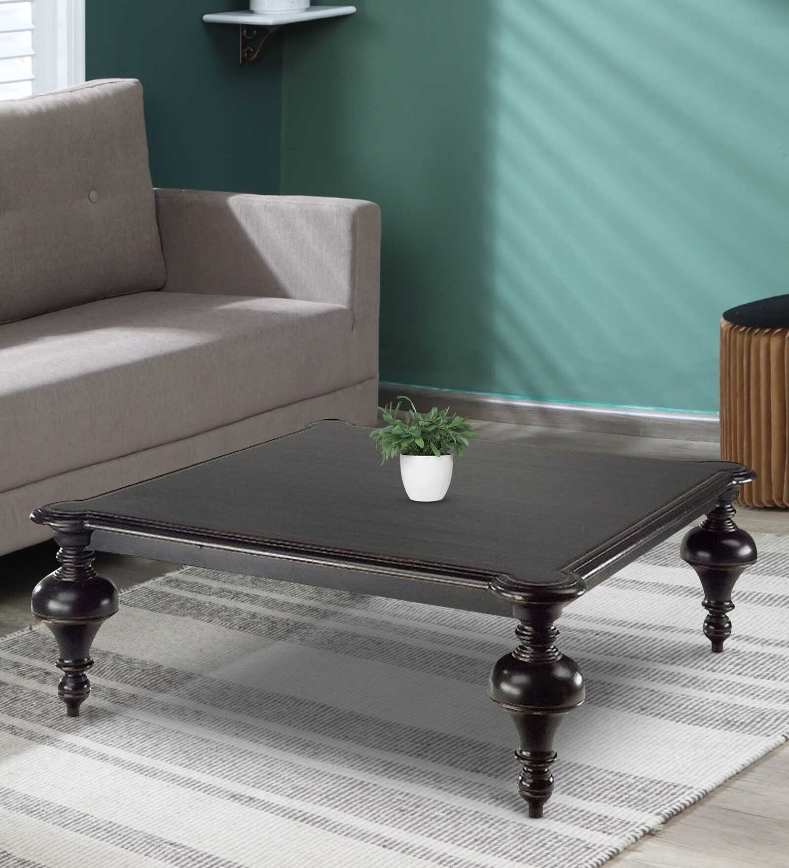 Clasicko Coffee Table In Black Finish