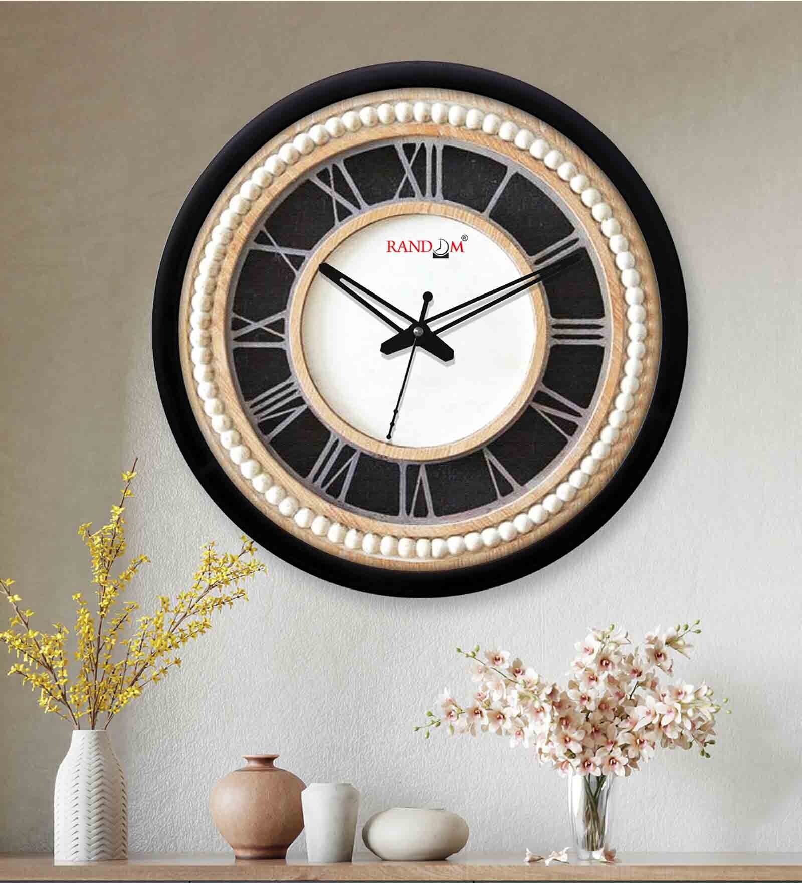 Classic & Modern Multicolour Plastic Wall Clock
