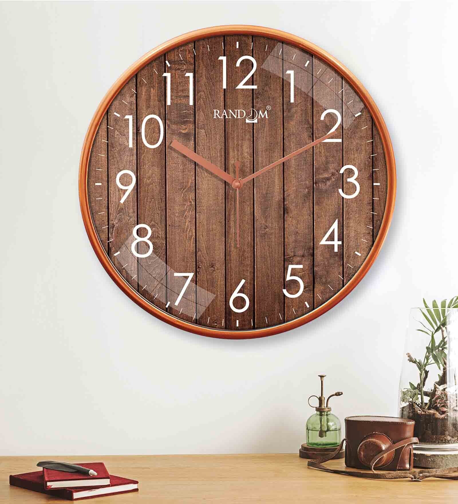 Classic & Modern Multicolour Plastic Wall Clock