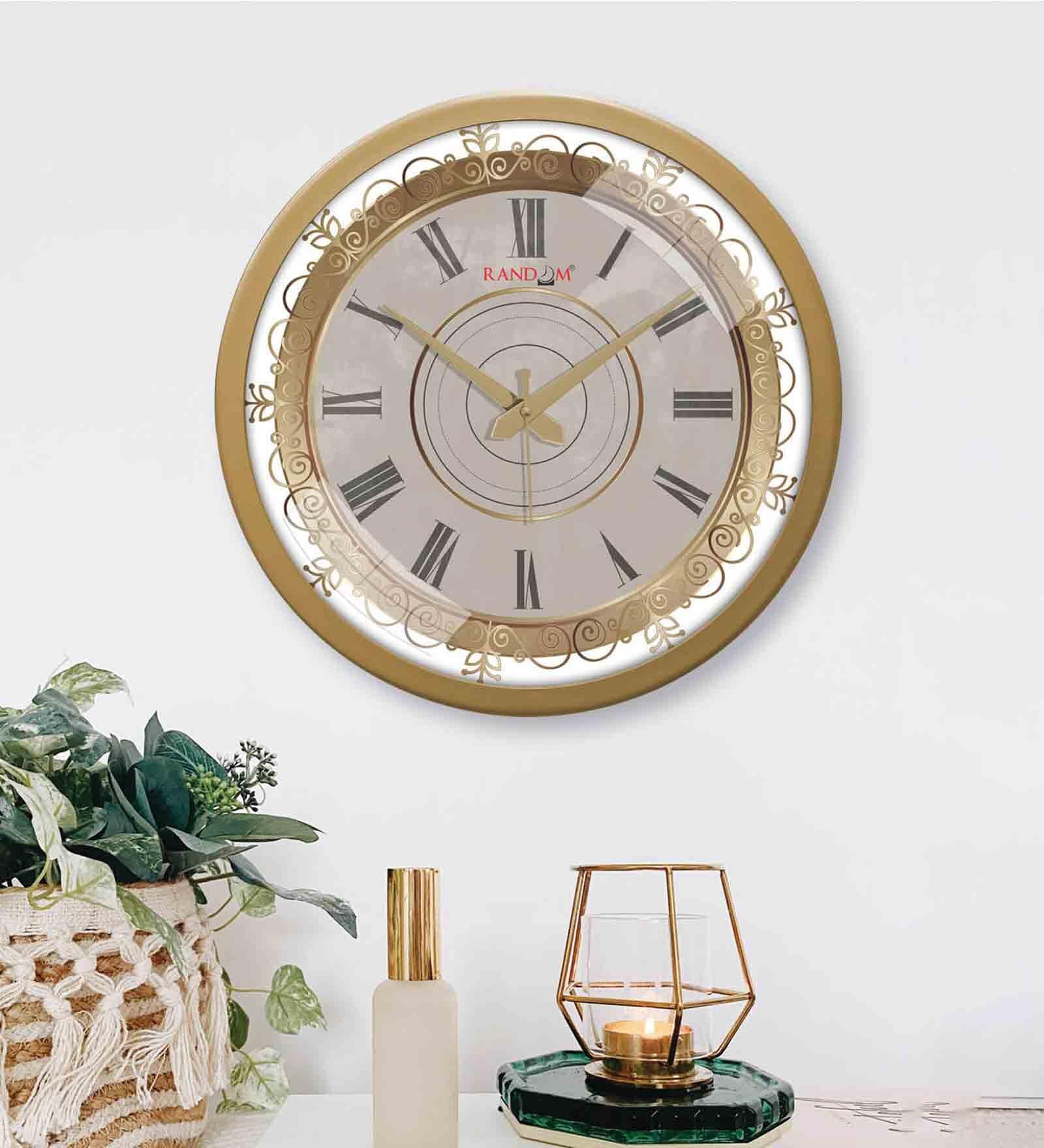 Classic & Modern Multicolour Plastic Wall Clock
