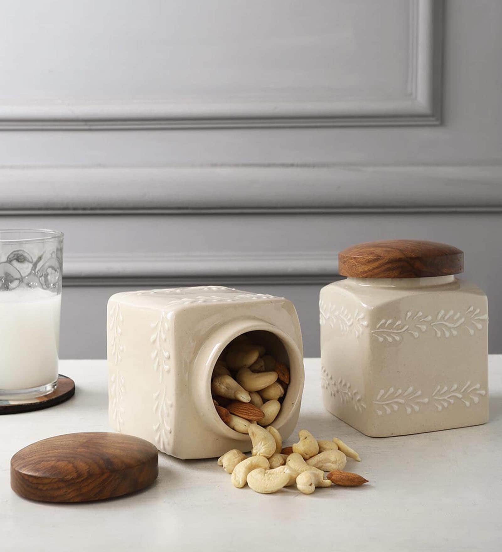 Classic (Set of 2) Ceramic Storage Jar