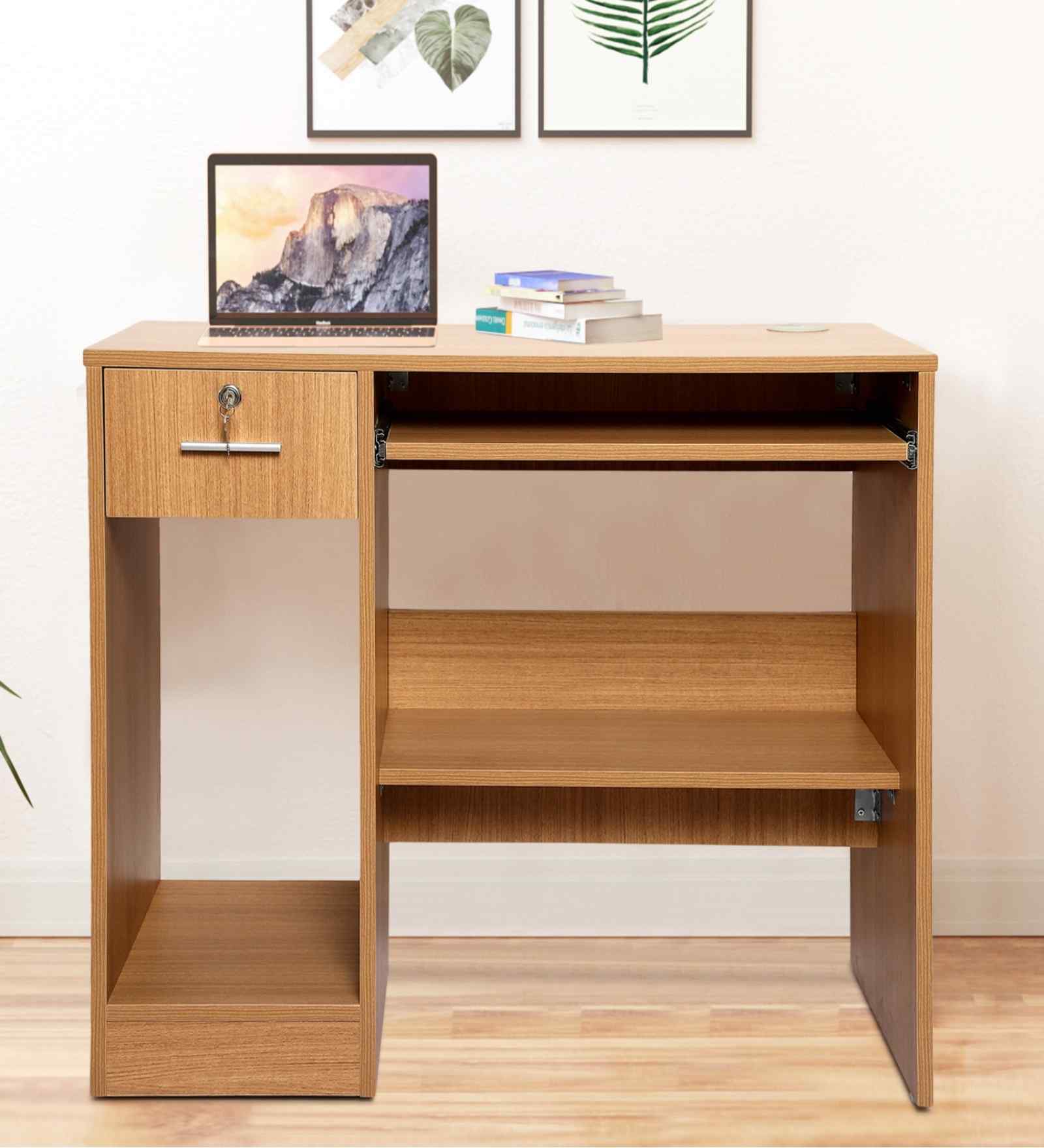 Classic Brown Colour Workstation Desk