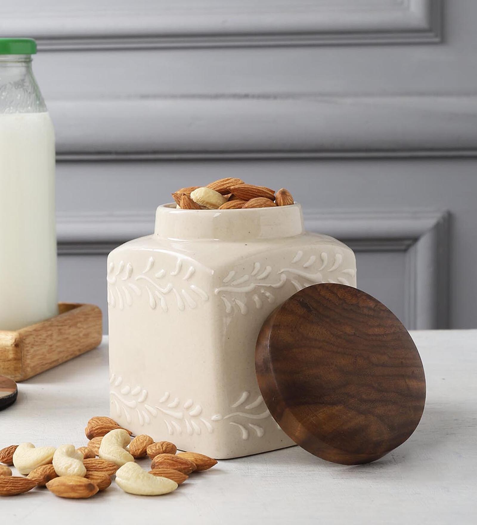 Buy Classic Ceramic Storage Jar by MIAH Decor at 42 OFF by Miah Decor Pepperfry