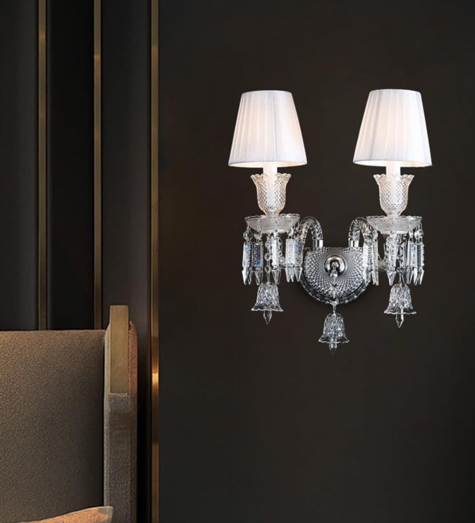 Classic Double Arm Wall Lights