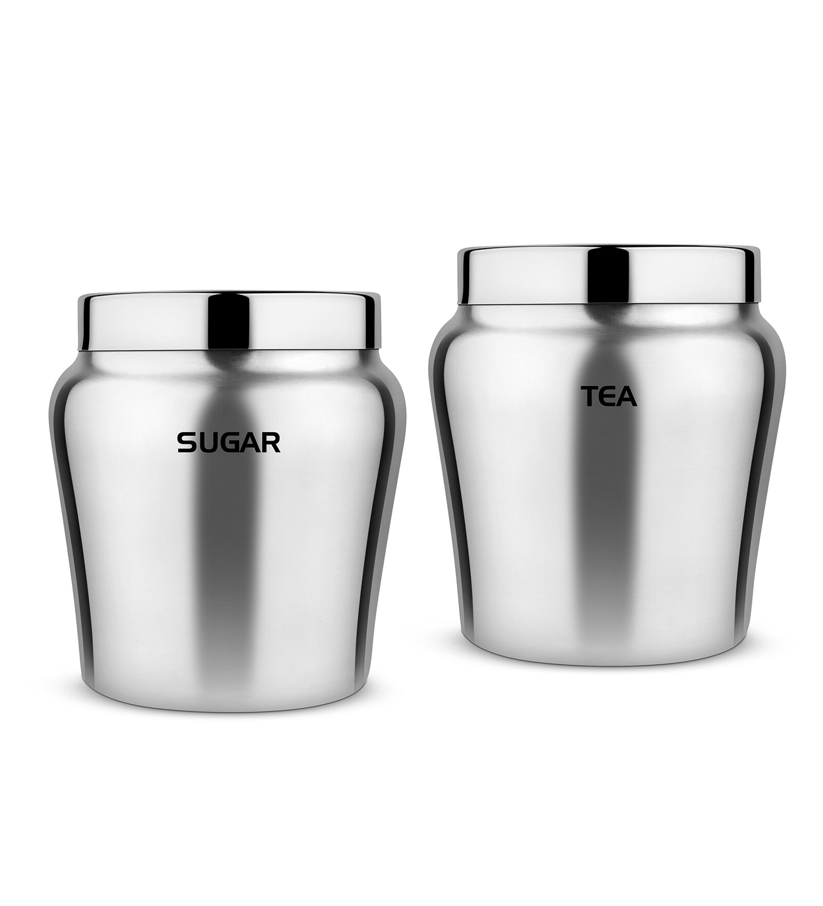 Buy Classic Essentials Tea Sugar Canister Set of 2 Online Canisters Kitchen Containers