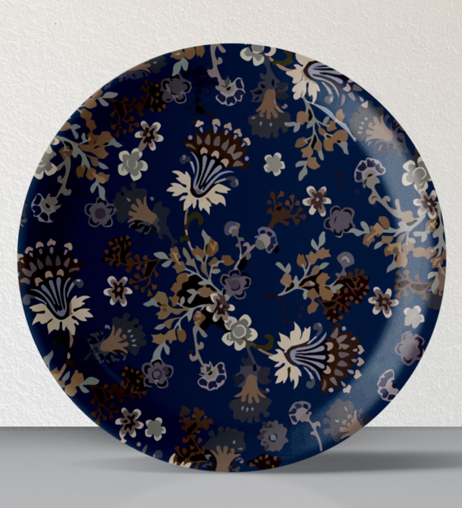 Classic Flower Porcelain Wall Plate