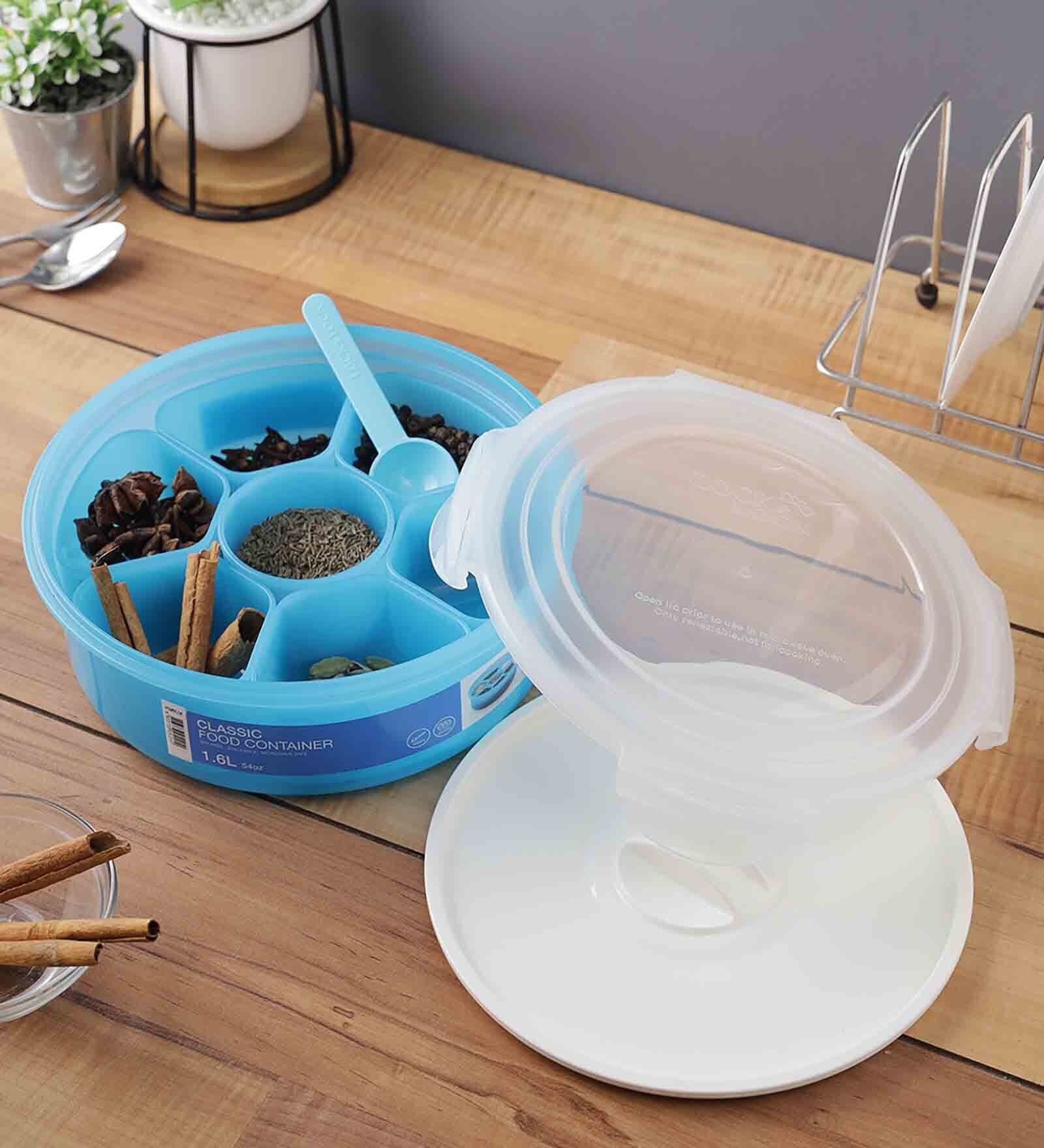 Classic Nestable 1.6 Liters Transparent Plastic  Food Storage Container