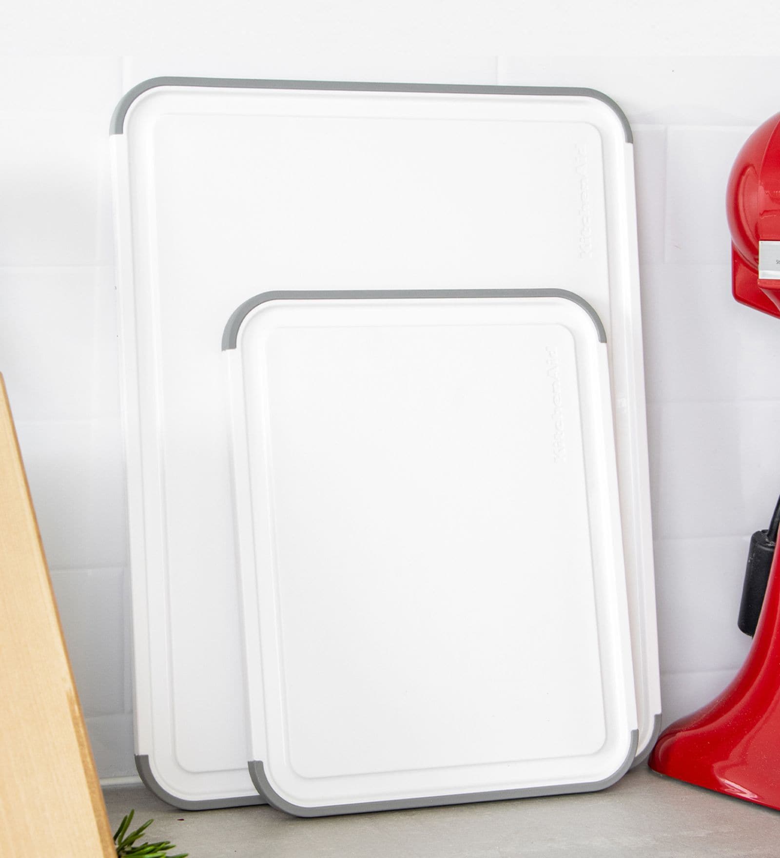 Classic White Polypropylene Chopping Board