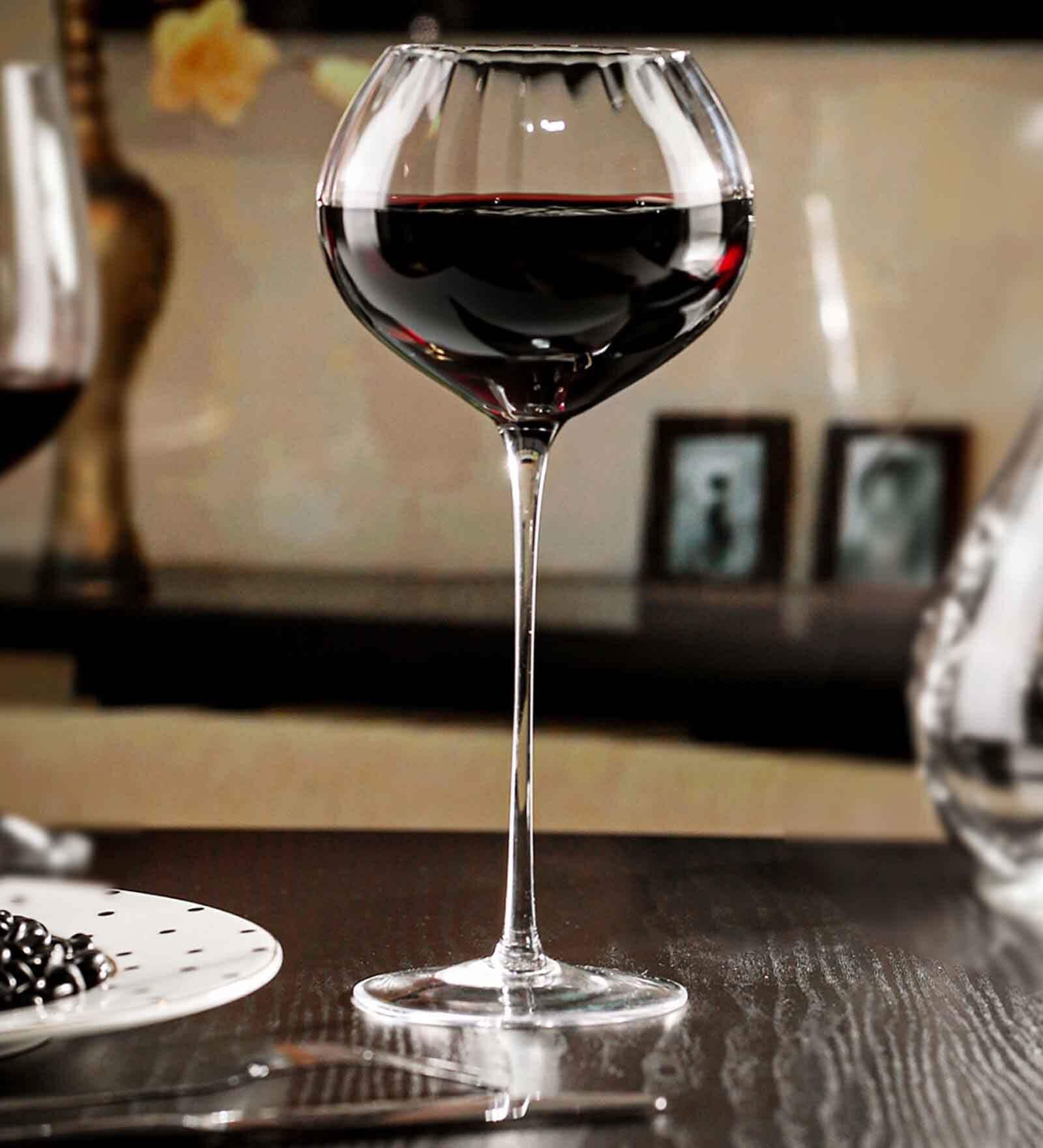 Classic Wine Glass German Crystal (Set Of 2)