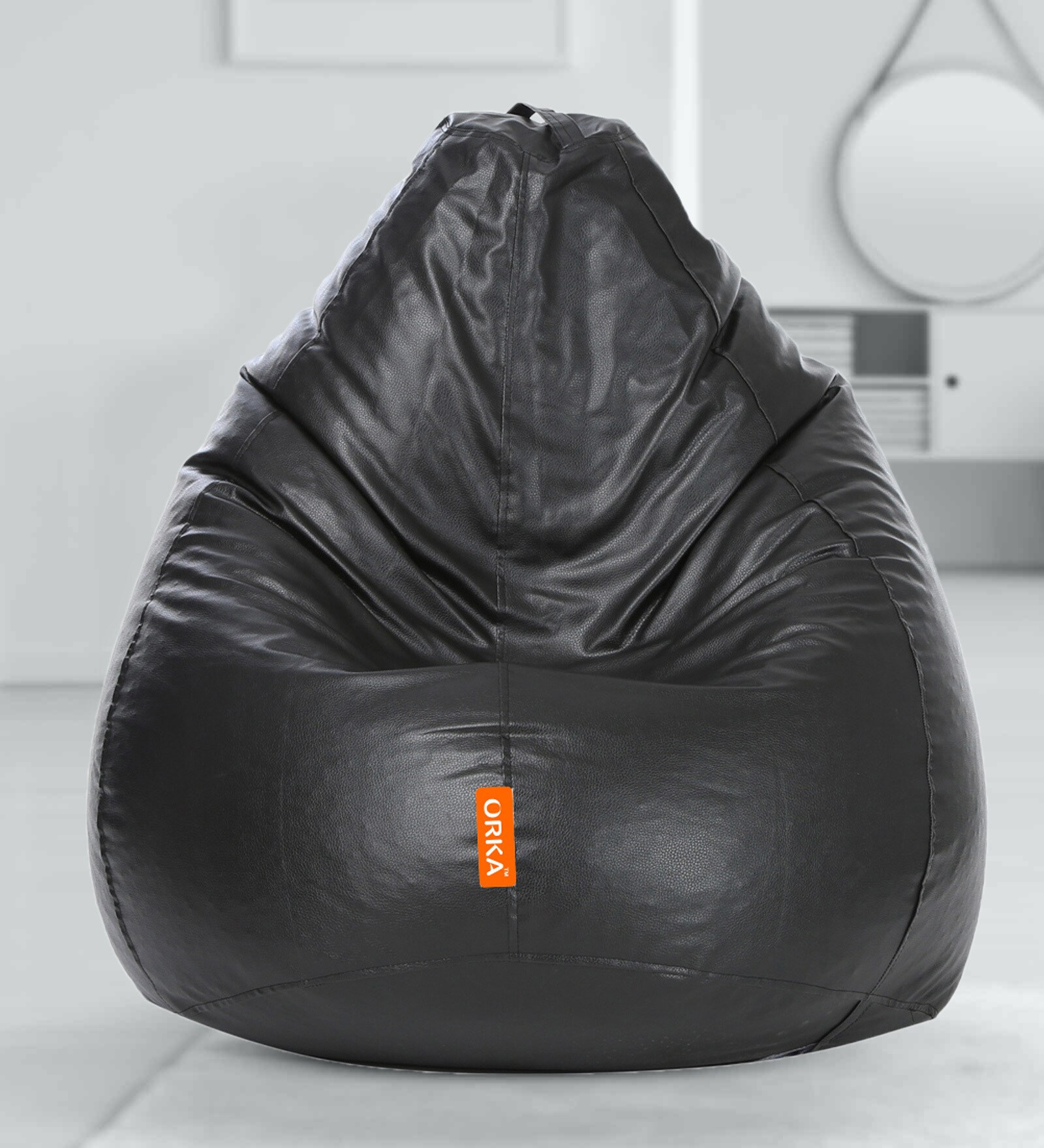 Classic XL Bean Bag Cover in Black Colour
