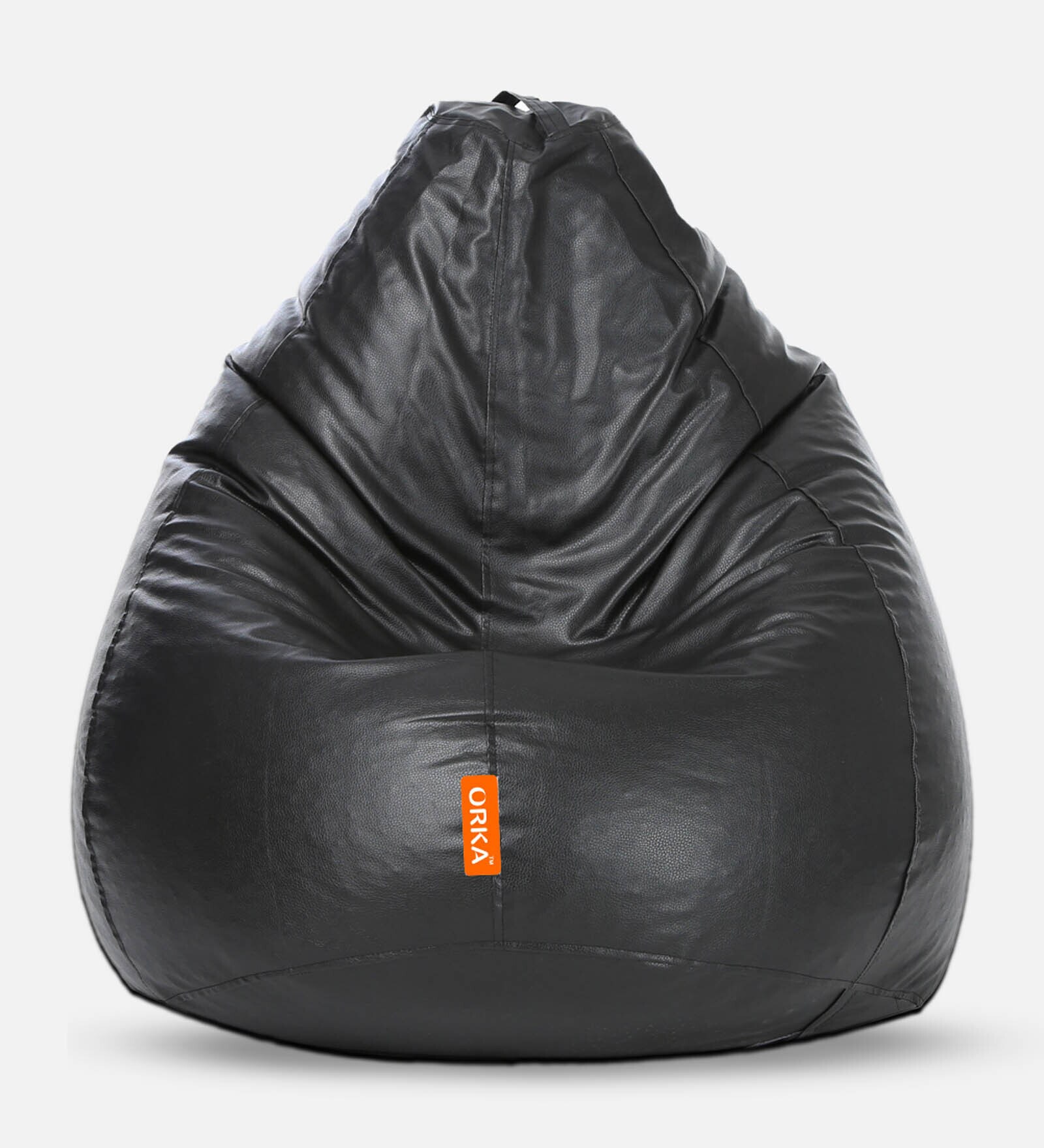 Buy Classic XL Bean Bag with Beans in Black Colour at 48% OFF by Orka ...