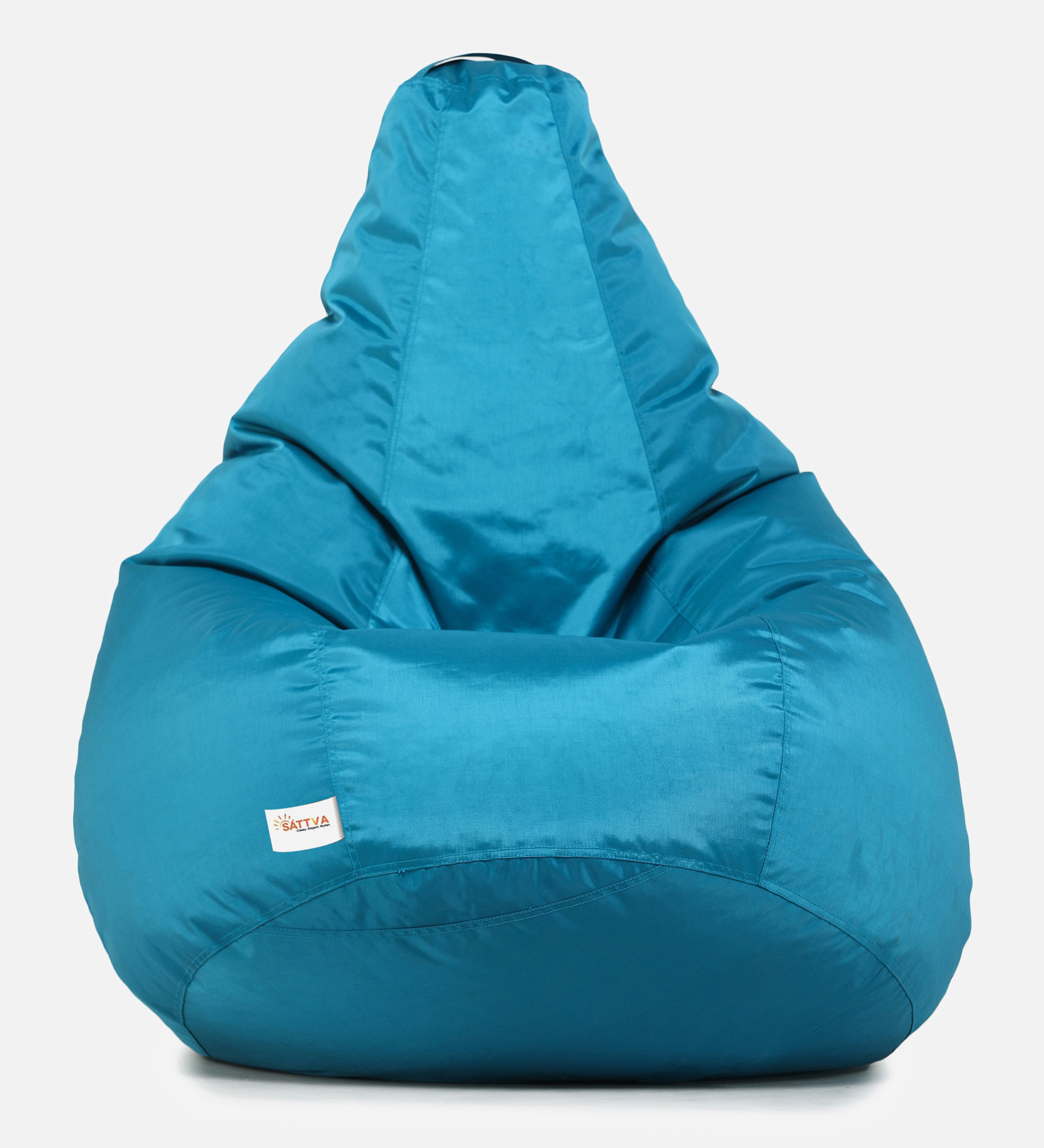 Classic XXL All Weather Outdoor Bean Bag With Beans In Blue Colour Classic XXL All Weather Outdoor Bean Bag With Beans In Blue Colour