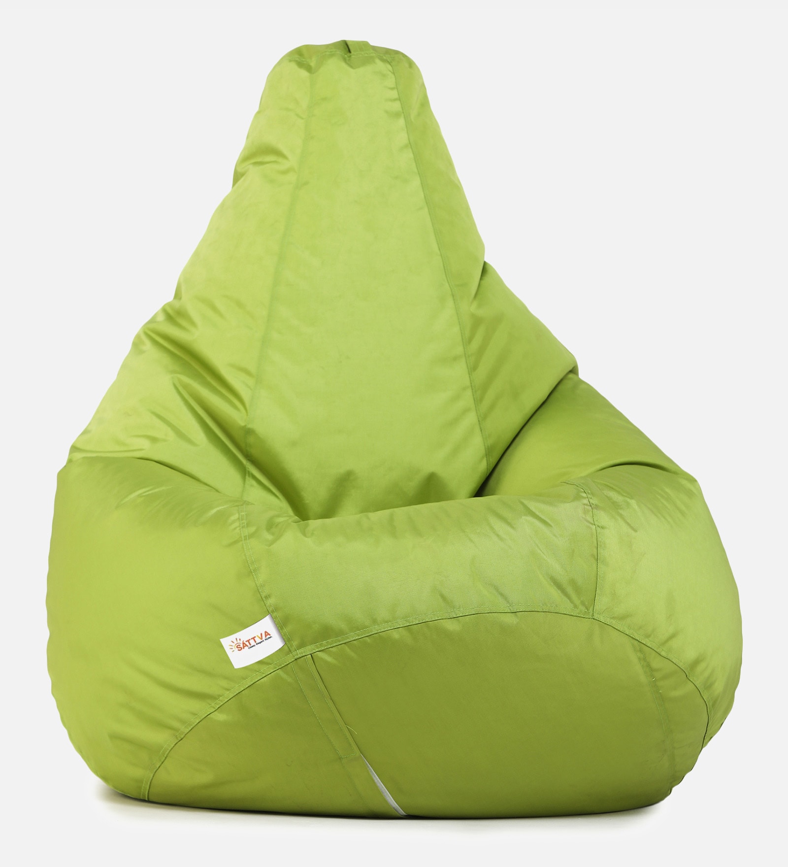Classic XXL All Weather Outdoor Bean Bag With Beans In Green Colour Classic XXL All Weather Outdoor Bean Bag With Beans In Green Colour