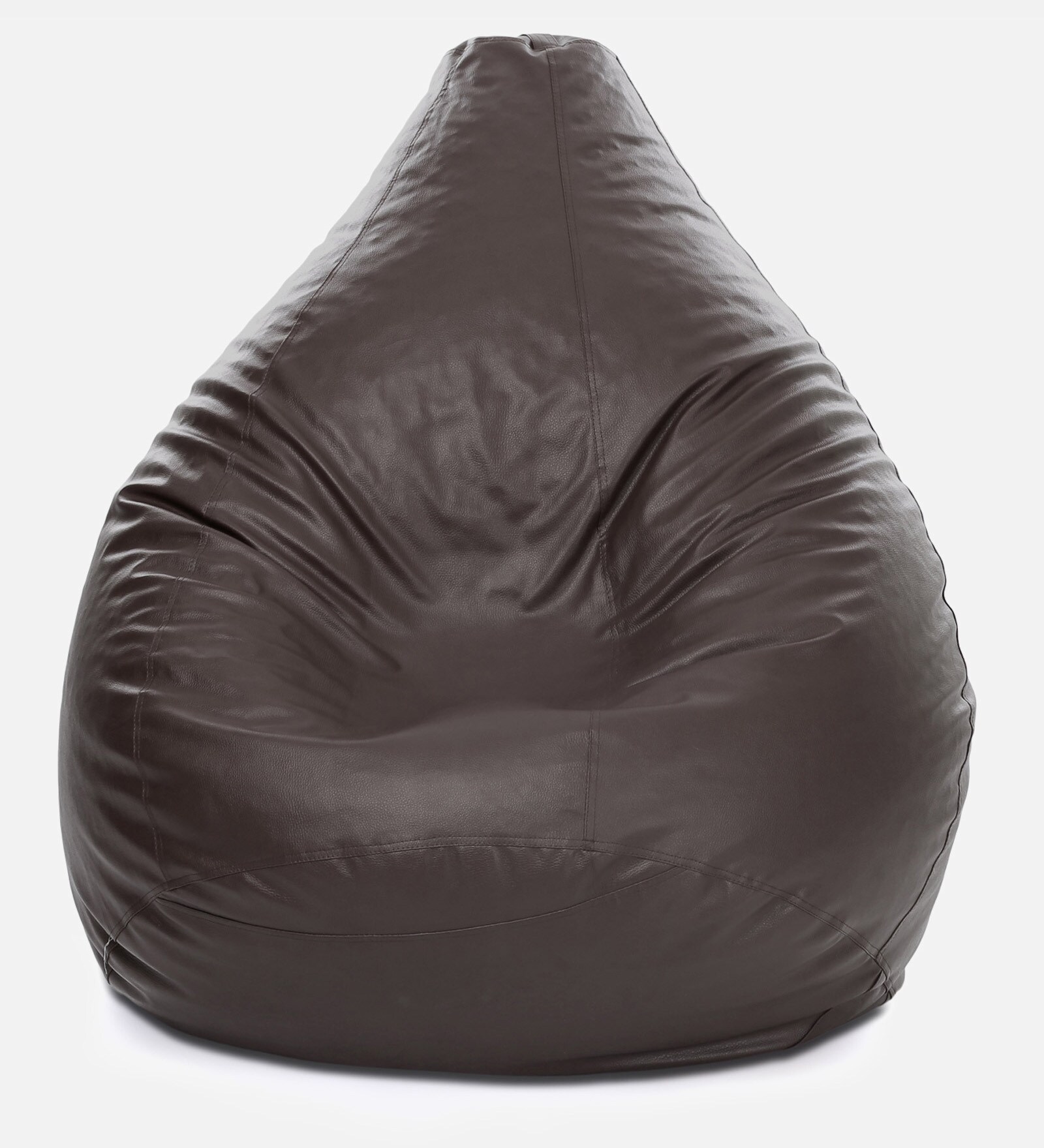 Classic XXXL Bean Bag with Beans in Brown Colour