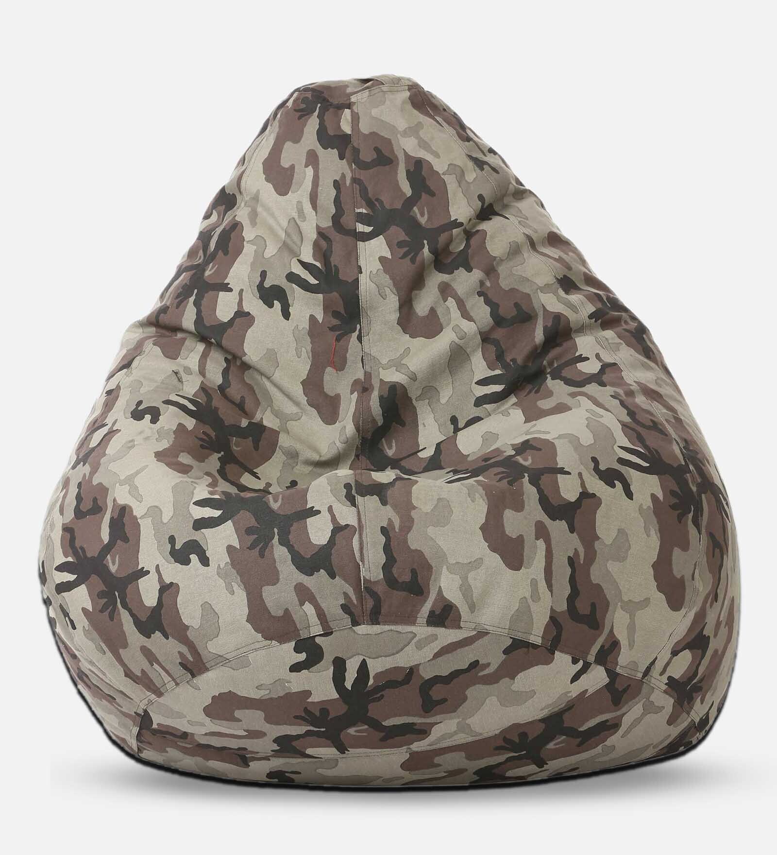 Classic XXXL Bean Bag with Beans in Multi Colour