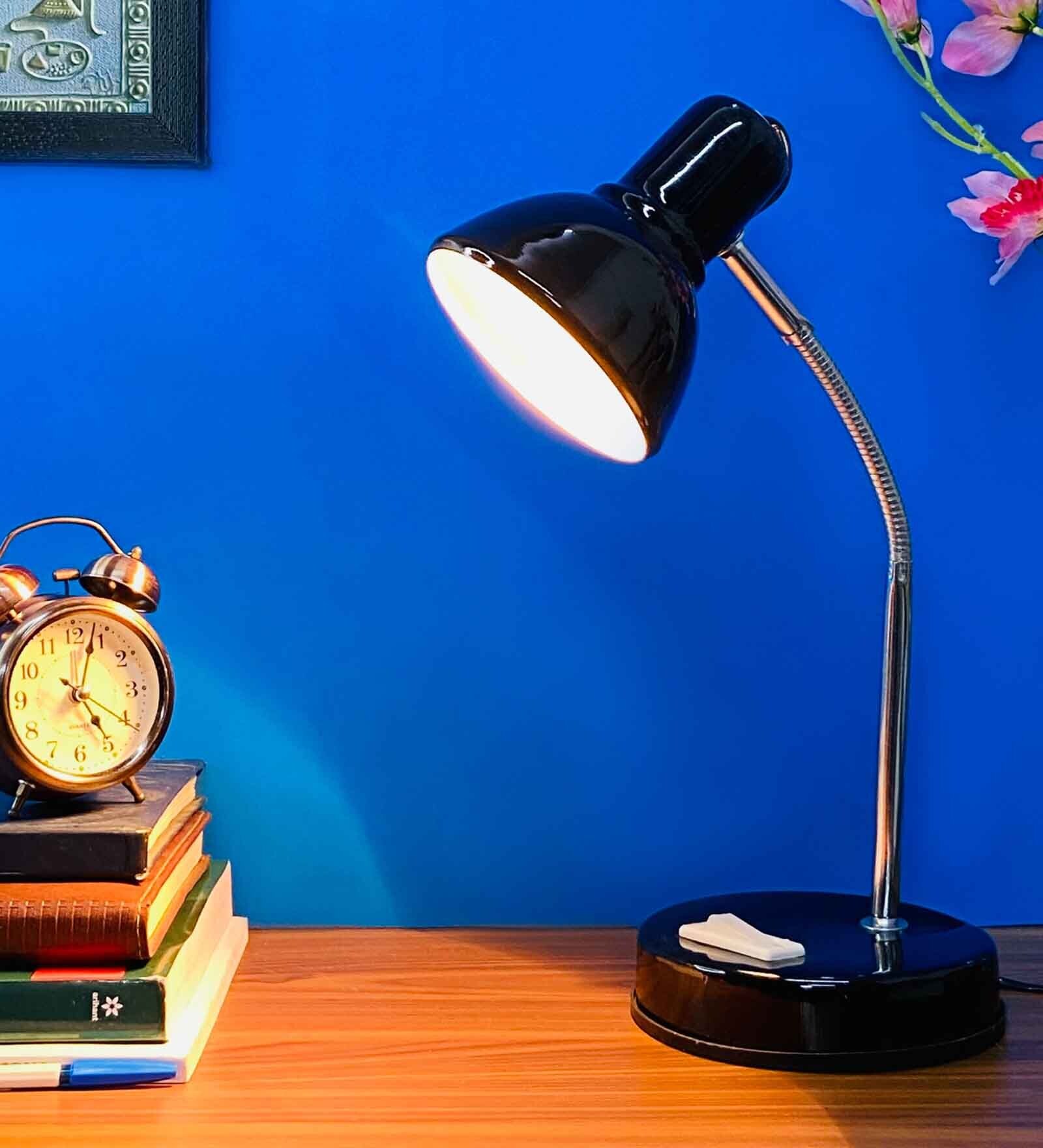 Classy Black Metal Study Lamp