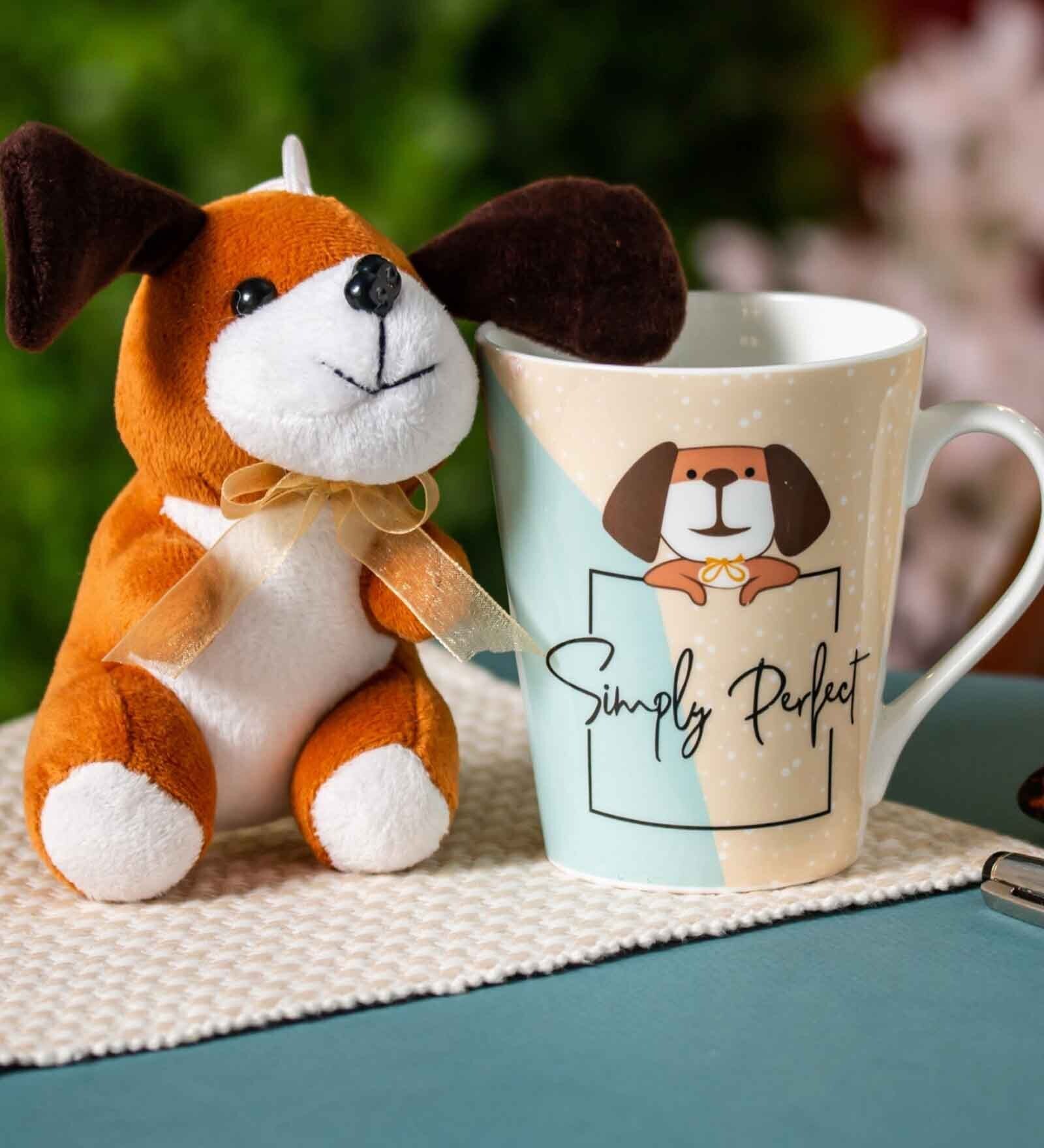 Clay Craft Fine Ceramic Zing With Toy Milk Mug 1 Piece -340 ml (414)