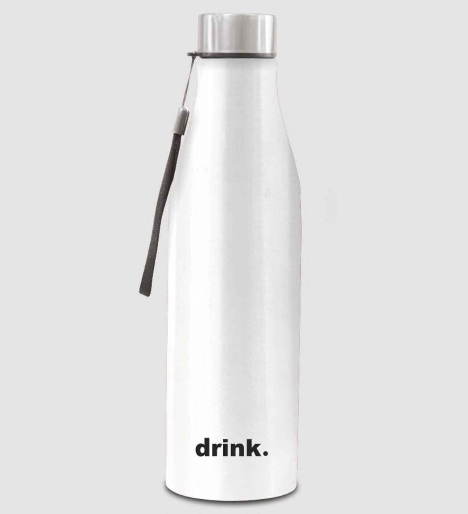 Clay Craft Vacbott Bingo SS Lid Single Walled Non Insulated Water Bottle, 1200 ml (Natural) Steel Water Bottles for School, Office, Home, Gym, Water Bottle for Men Leakproof, Rust free Steel Bottle