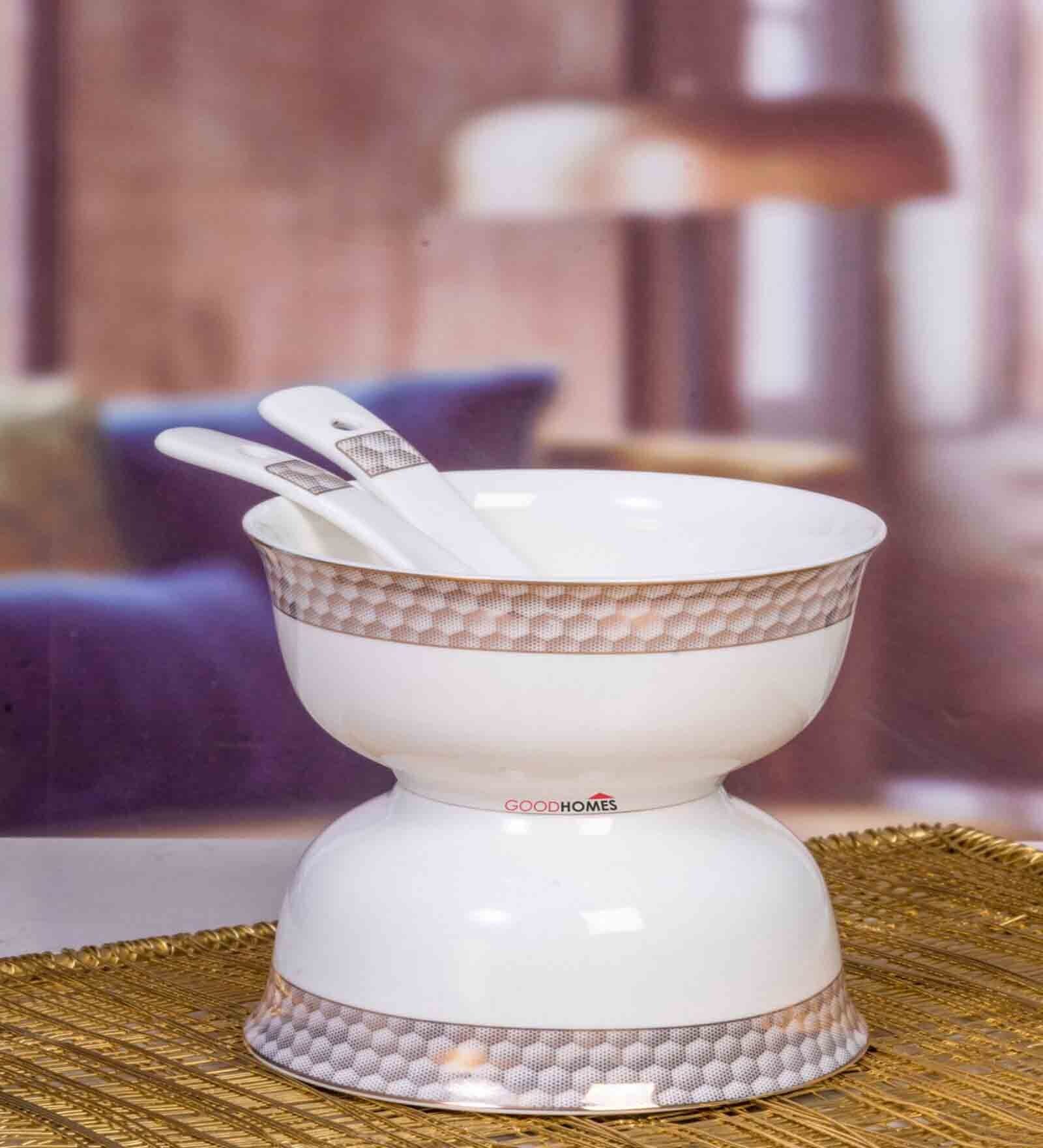 Classic Glass Dinner Bowl (Set of 6)