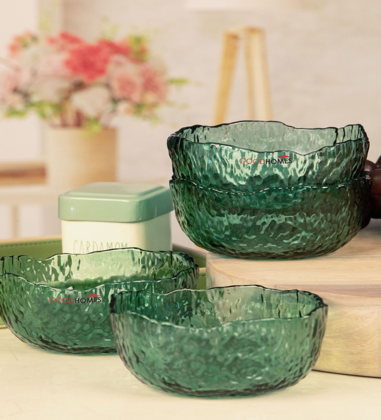 Buy Classic Glass Dinner Bowl (Set of 4) by Roxx at 50 OFF by ROXX