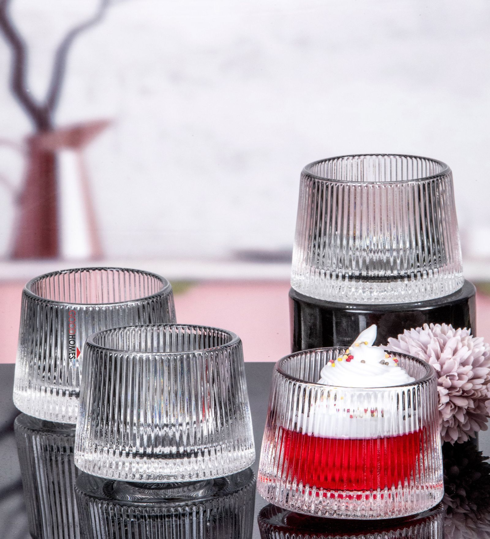 Classy Glass Whiskey Glasses (Set of 6)