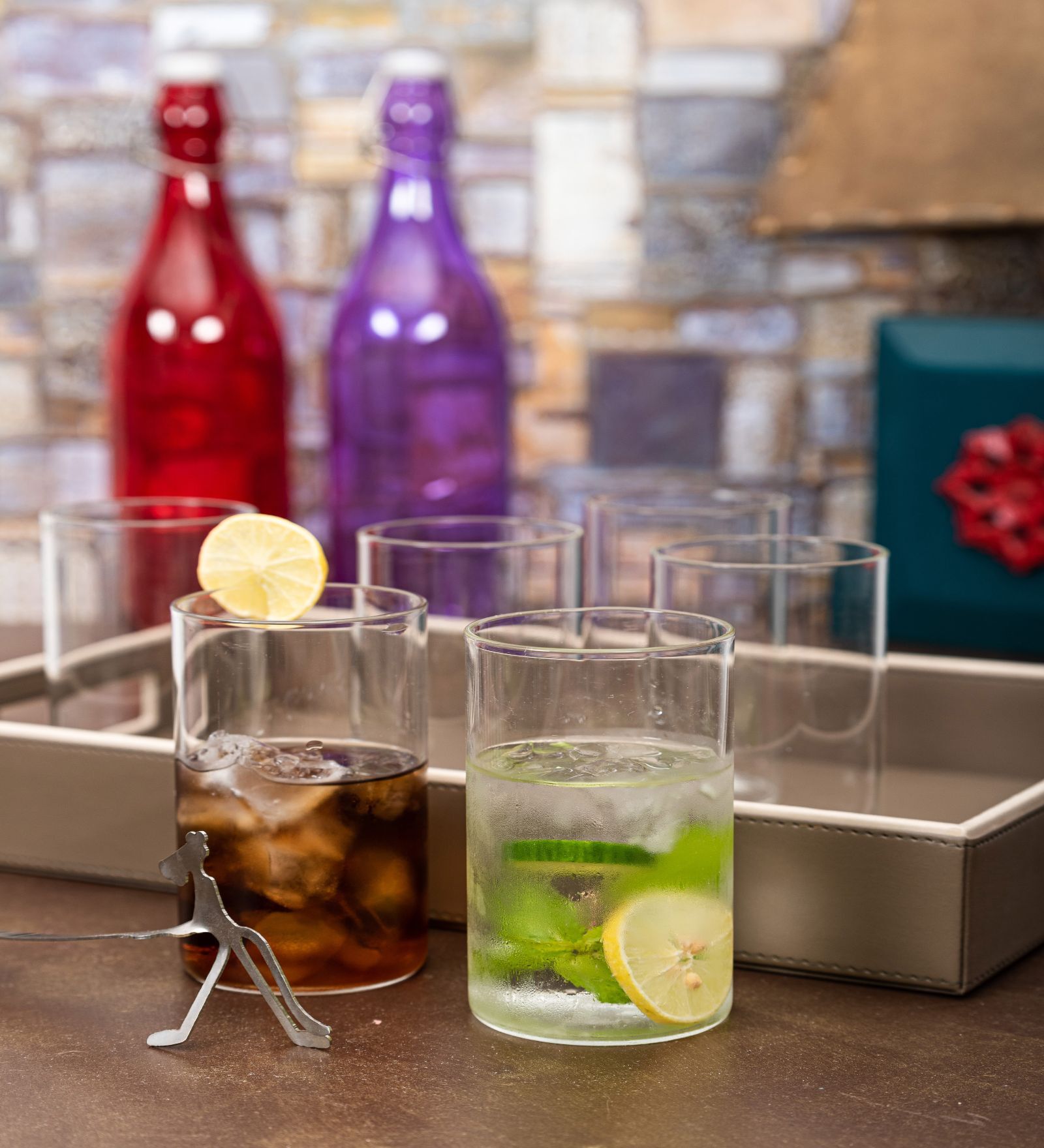 Slender Glass Everyday Glasses (Set of 6)