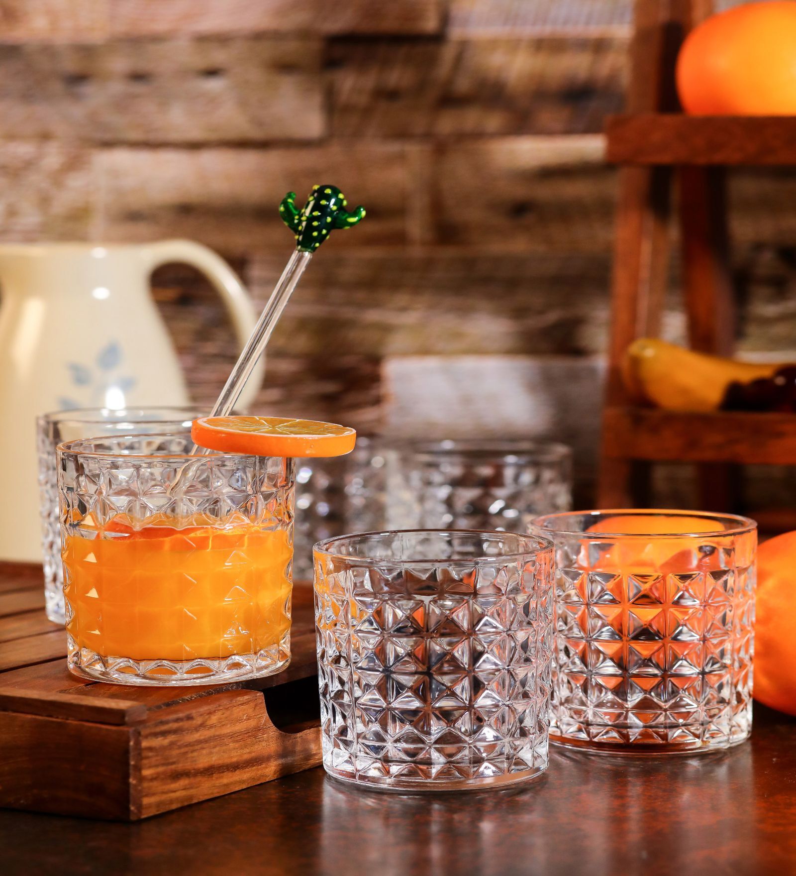 Slender Transparent Glass (Set of 6) Everyday Glasses