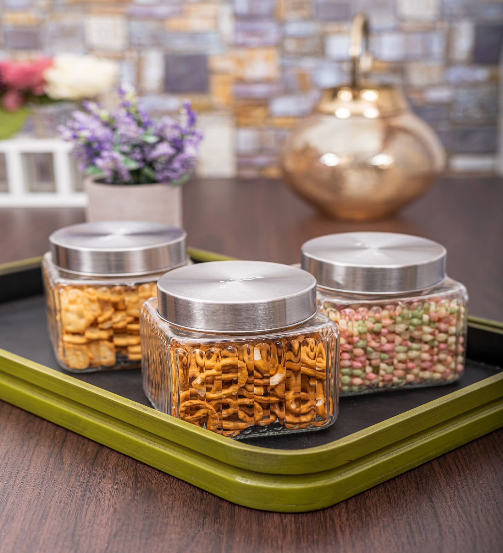 Buy Versatile Glass Storage Container (Set of 3) at 36% OFF by ...
