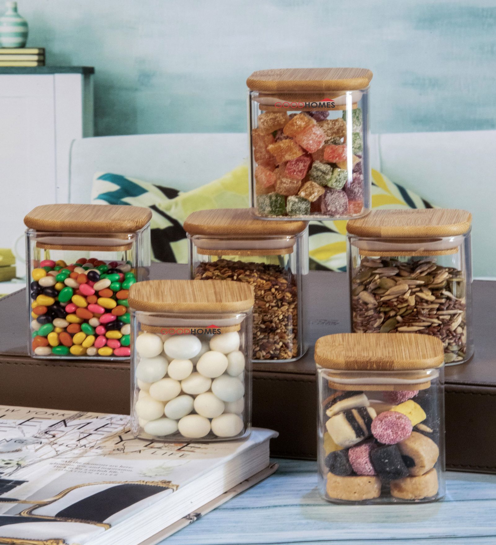 Versatile Glass Storage Container (Set of 2)