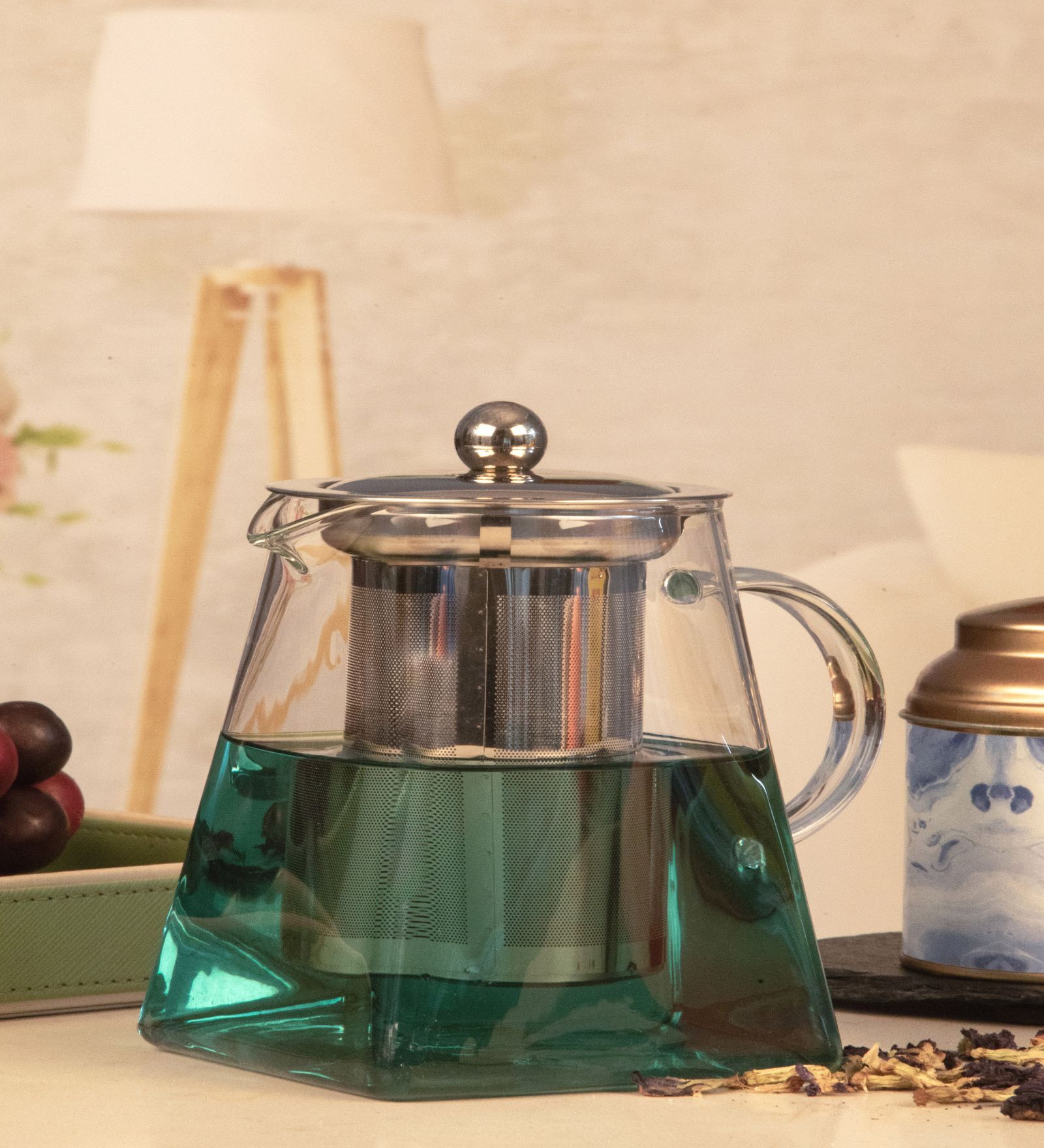 Elementary Glass Tea Pot