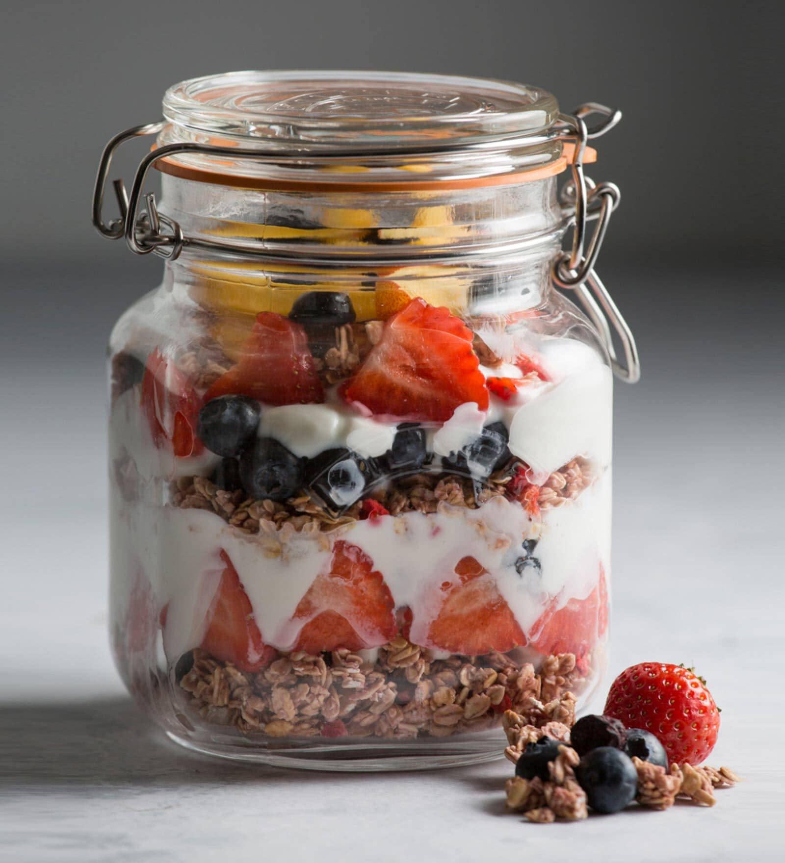 Clip Top Spice Jar 0.5 Litre 