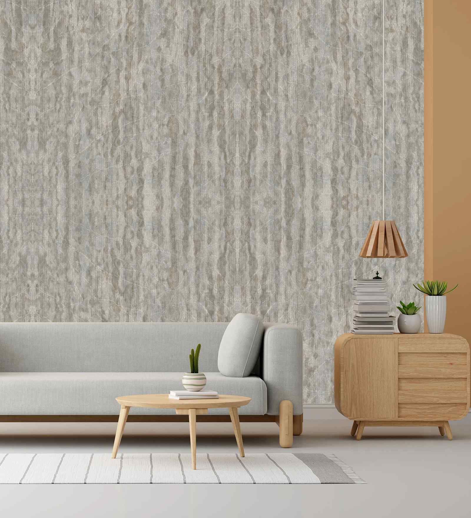 Cloudy Desert Design Subtle Elegance Modern Style Wallpaper