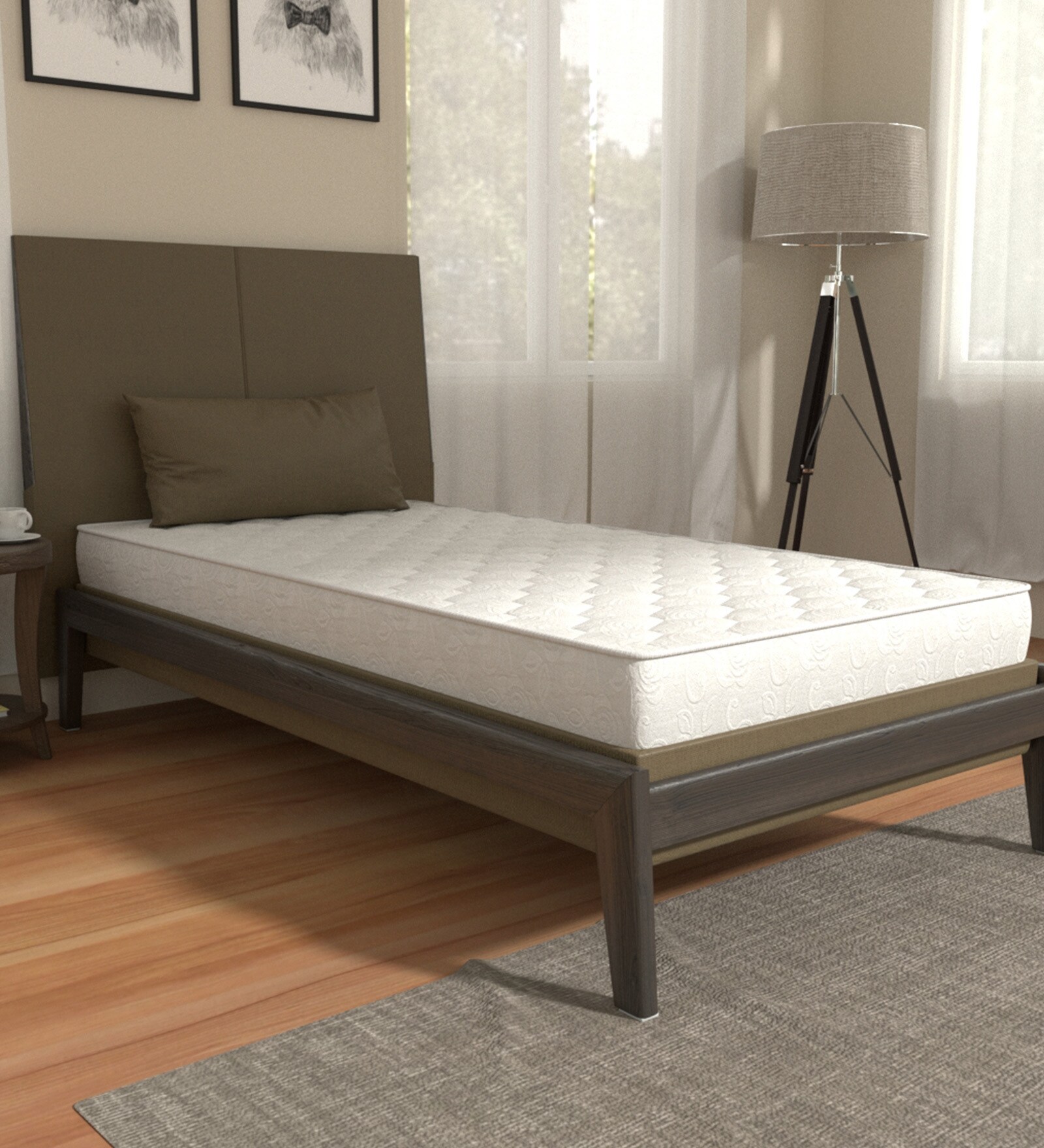 Buy Club Single Bed Dual Side Usable In a Box Latex Mattress 72x36x5