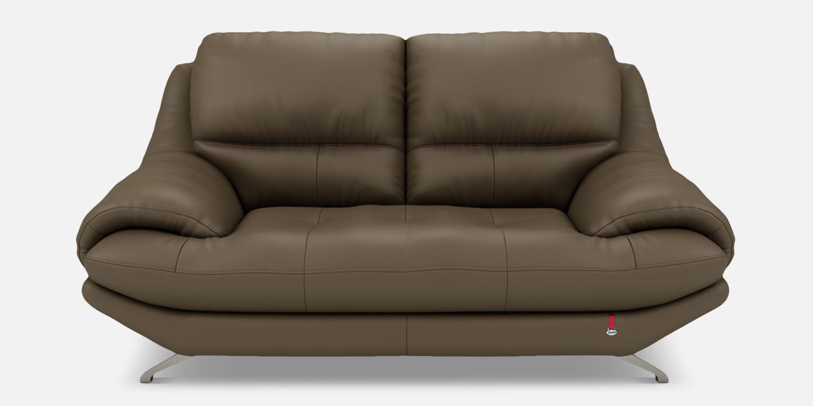 Clarkson Leatherette 2 Seater Sofa in Ash Grey Colour