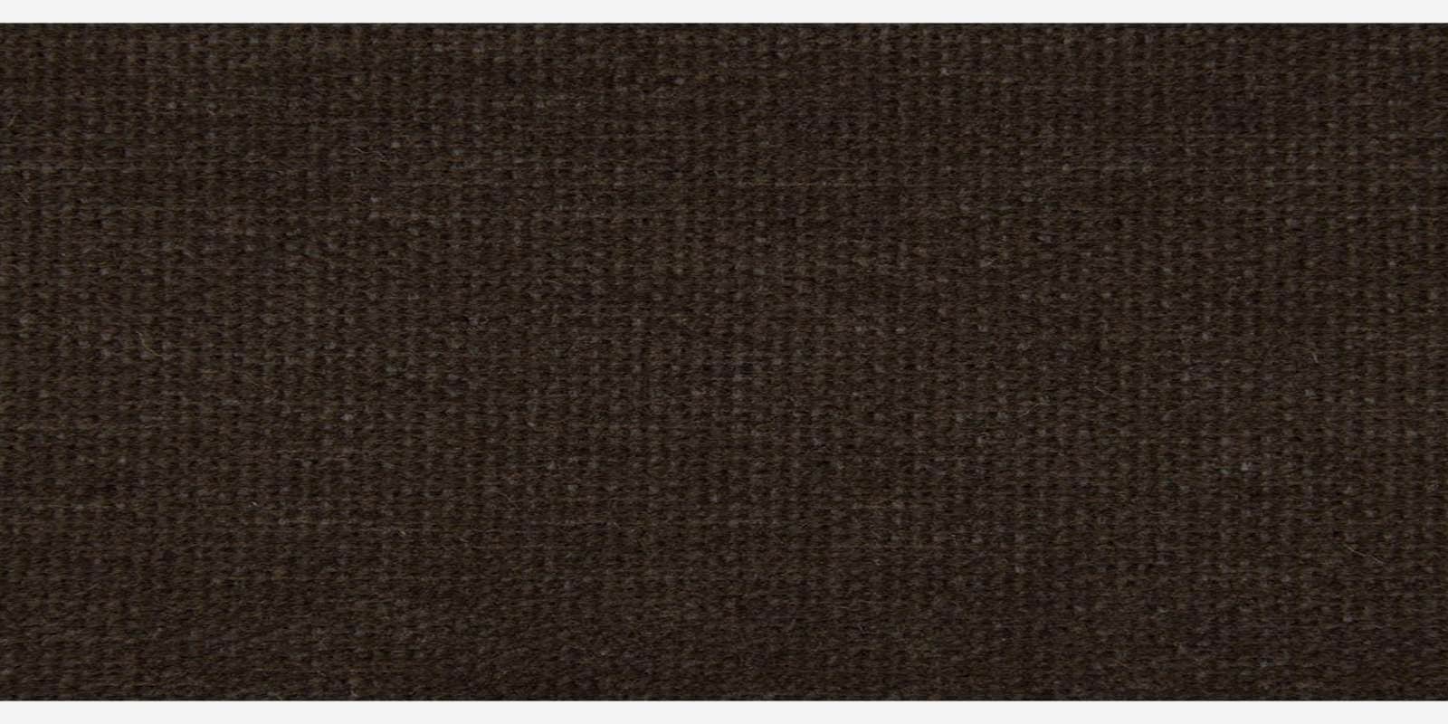 Claven Chenille Fabric LHS Pull Out Sofa Cum Bed In Chestnut Brown Colour With Storage