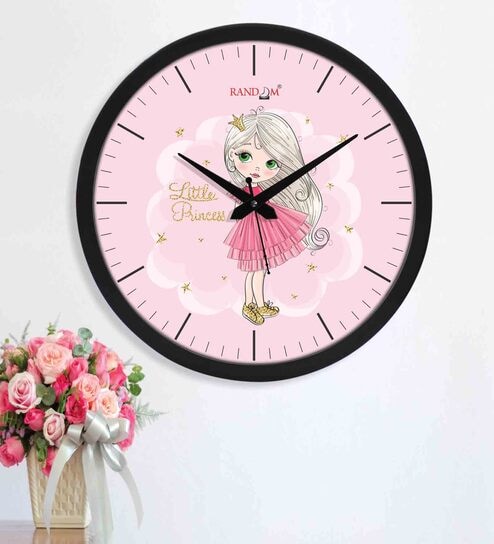 Classic & Modern Multicolour Plastic Wall Clock