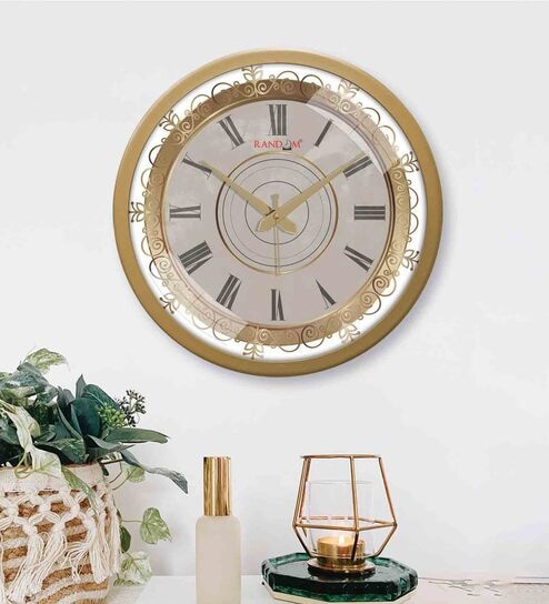 Classic & Modern Multicolour Plastic Wall Clock
