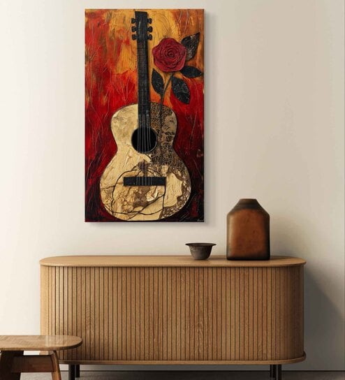 Classic Strings 006 20inx16in Gallery Wrap Canvas Painting