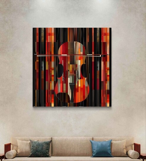 Classic Strings 20inx16in Gallery Wrap Canvas Painting