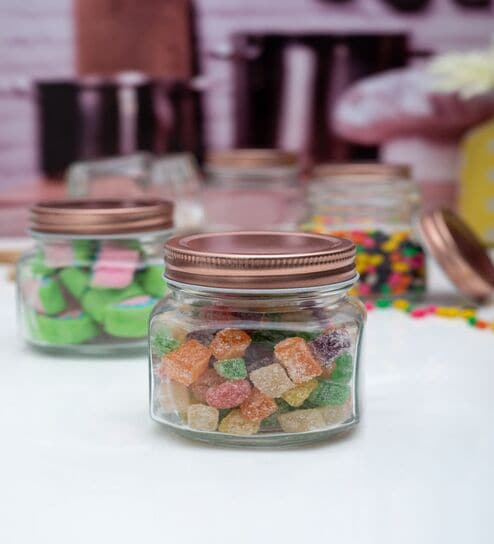 Versatile Glass Storage Container (Set of 6) by Goodhomes