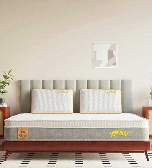 Cloud Spring Low-Motion Transfer 8 Inch Pocketed Spring & HD Foam Single Mattress