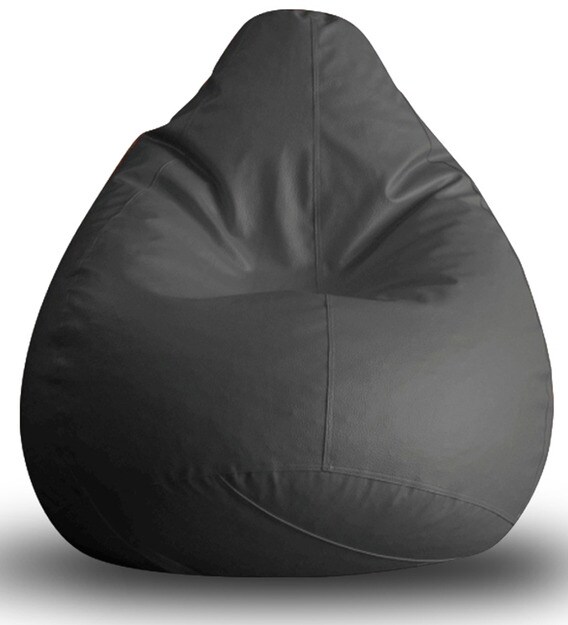 Buy Classic XXL Bean Bag Cover in Grey Colour by Style HomeZ Online