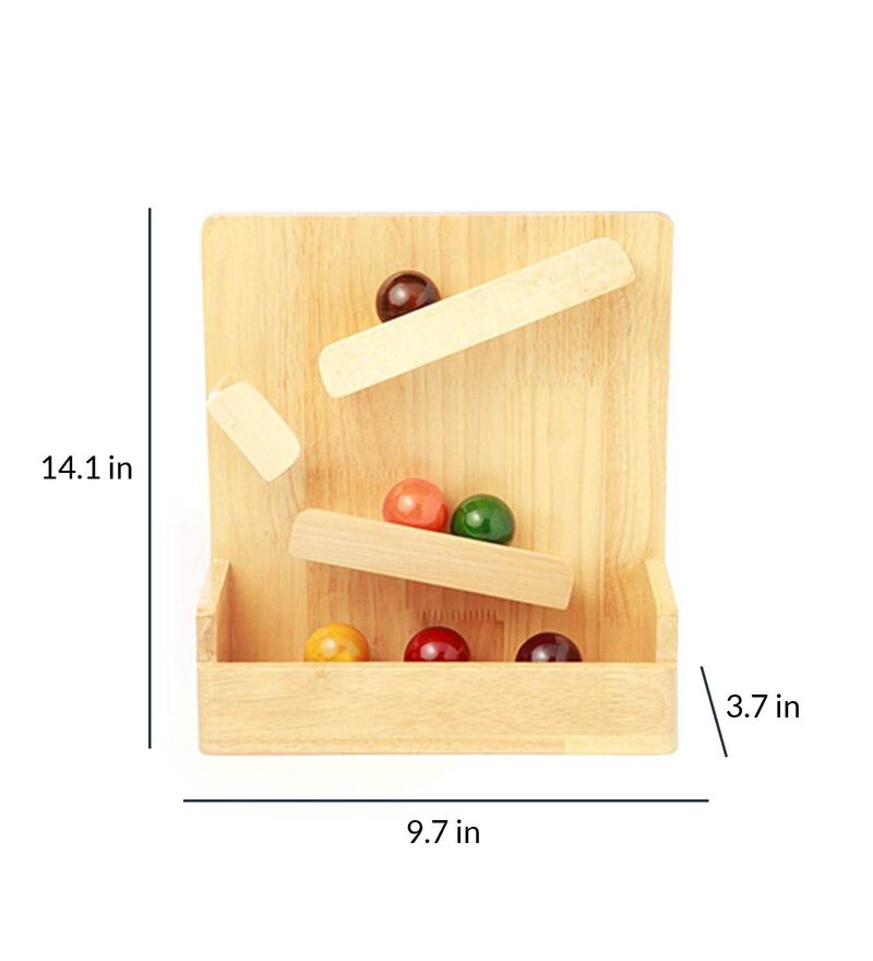 Buy Classic Ball Slider In Natural Finish By Ariro Toys Online 