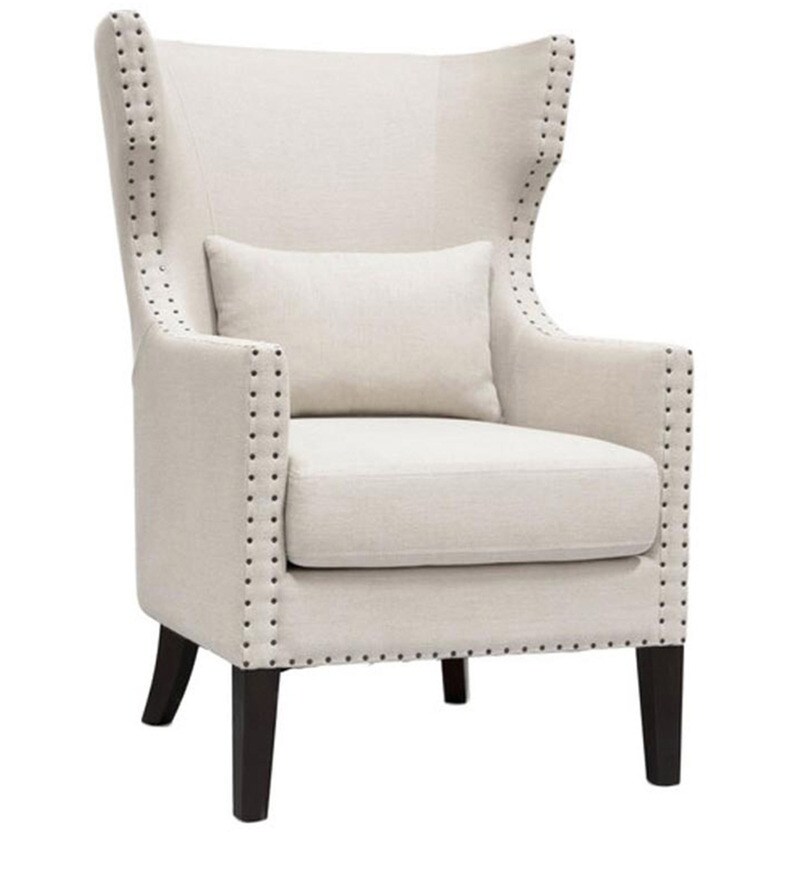 slim wingback chair