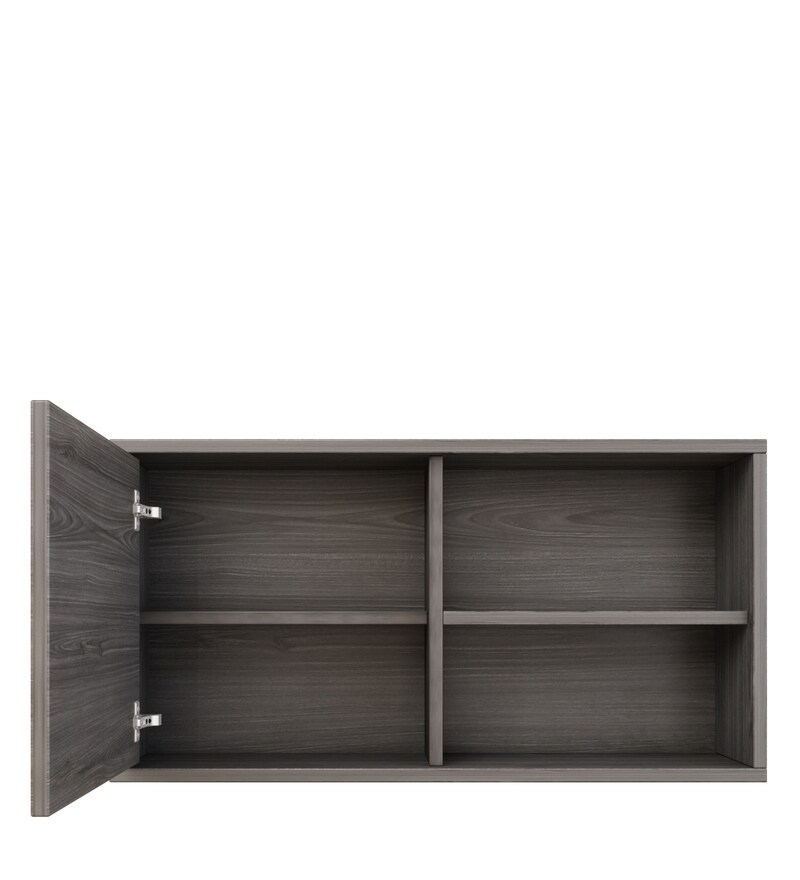 Buy Cluster Wall Mount Kitchen in Newton Wood Finish by Crystal
