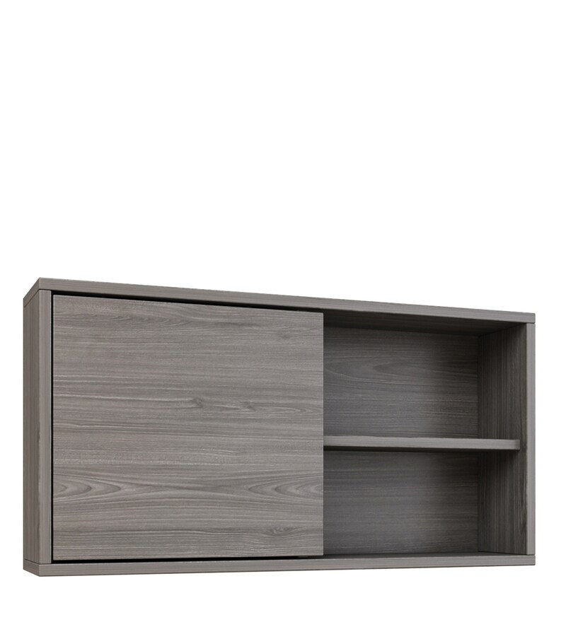Buy Cluster Wall Mount Kitchen in Newton Wood Finish by Crystal