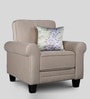 Claire 1 Seater Sofa in Beige Colour